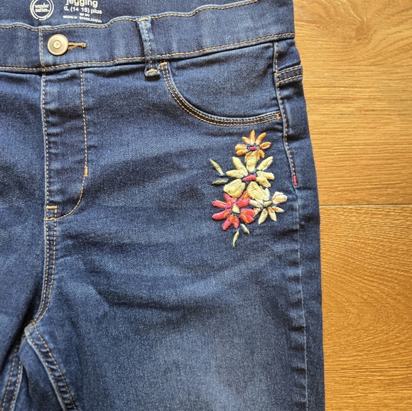 [LOT OF 3] WONDER NATION Girls Fashion Jeggings XL Plus 14-16 - Picture 3 of 10